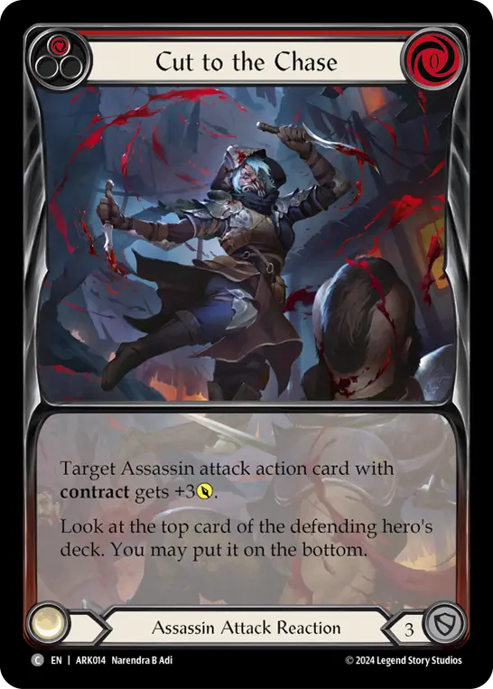 Cut to the Chase (Red)