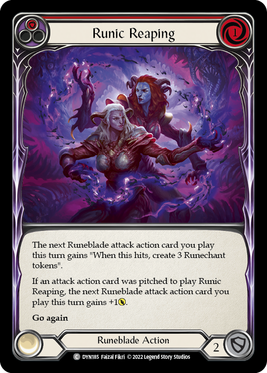 Runic Reaping (Red)