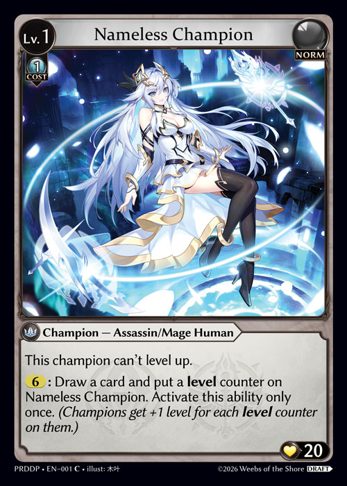 Nameless Champion (Assassin/Mage)