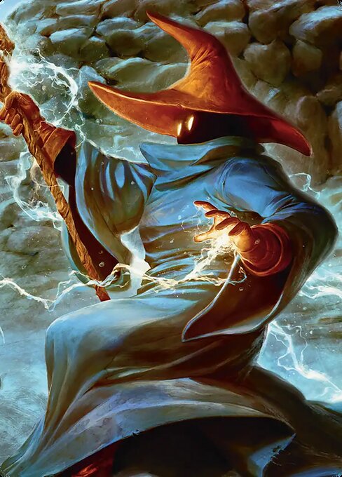 The Destined Black Mage Art Card