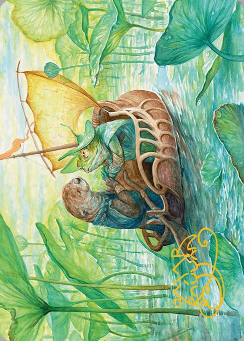 Run Away Together Art Card