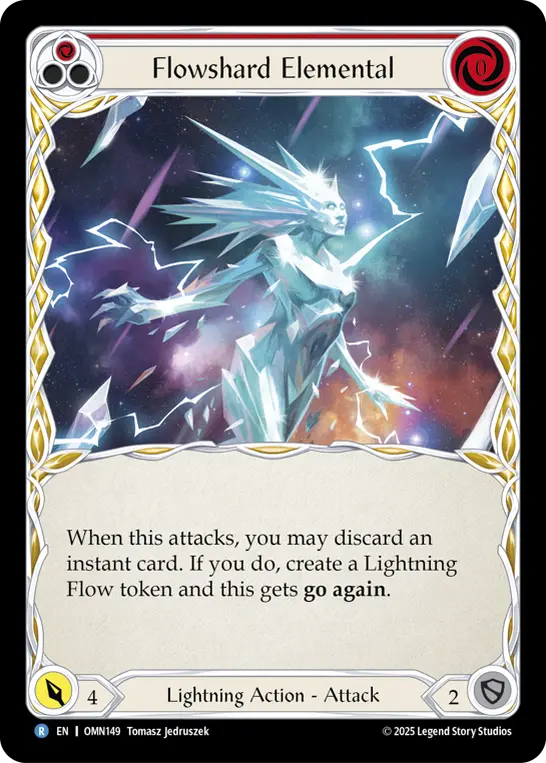 Flowshard Elemental (Red)