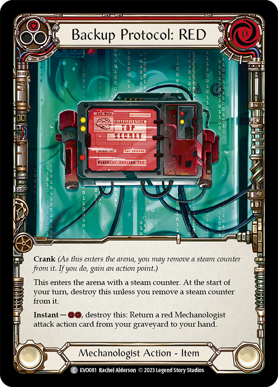 Backup Protocol: RED (Red)