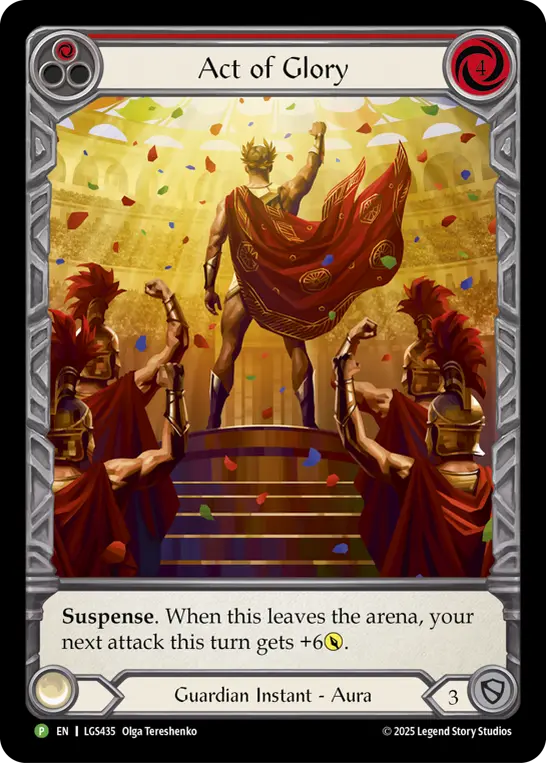 Act of Glory (Red)