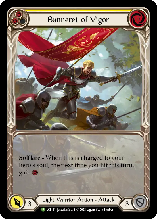 Banneret of Vigor (Yellow)