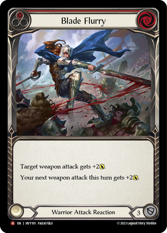 Blade Flurry (Red)