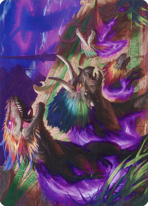Burning Sun's Fury Art Card