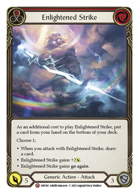 Enlightened Strike (Red)