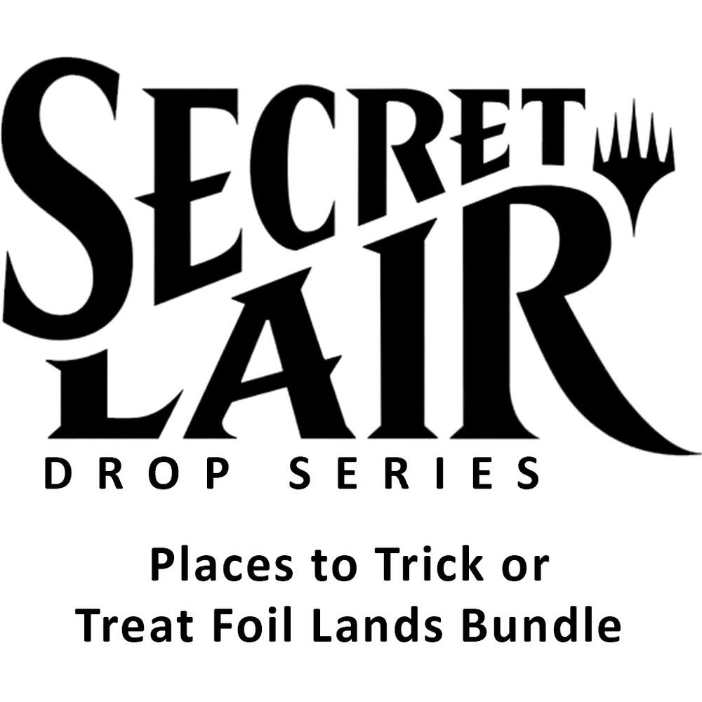 Secret Lair Bundle Spookydrop 2023 Places to Trick or Treat Foil Lands