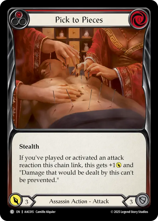 Pick to Pieces (Red)