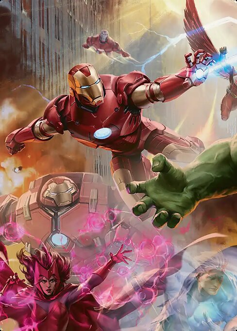 Iron Man, Futurist Paragon Art Card