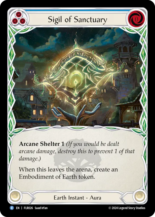 Sigil of Sanctuary (Blue)