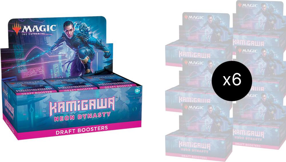 Kamigawa Neon Dynasty Draft Booster Box Case