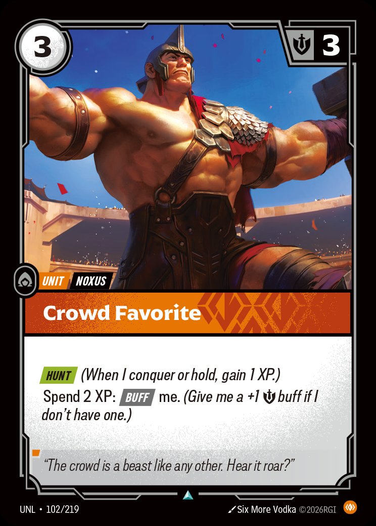 Crowd Favorite