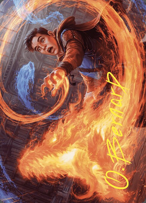 Frantic Firebolt Art Card