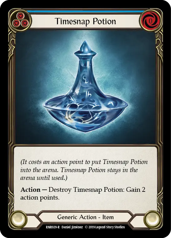 Timesnap Potion (Blue)