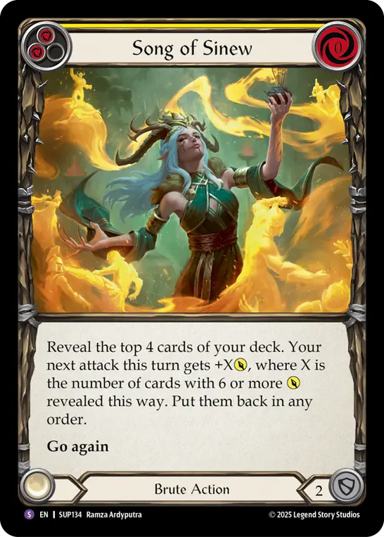 Song of Sinew (Yellow)