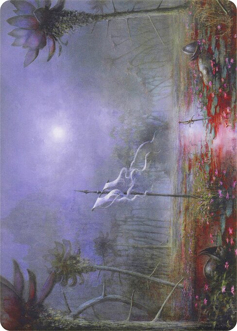 Silent Clearing Art Card