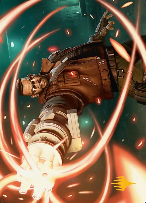 Barret Wallace Art Card