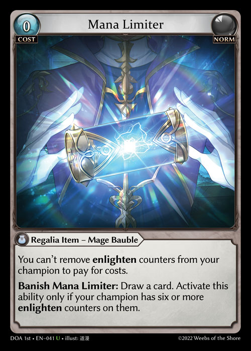 Mana Limiter