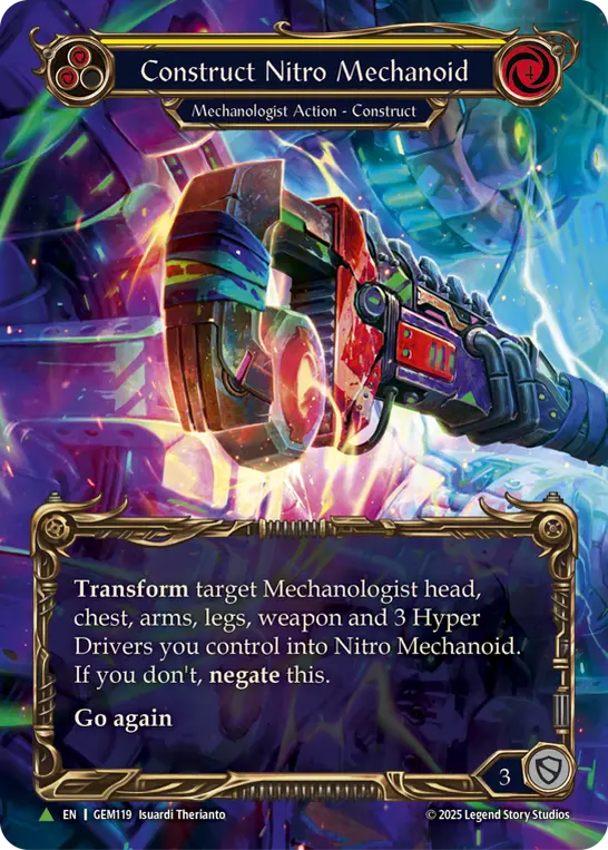 Construct Nitro Mechanoid (Yellow)