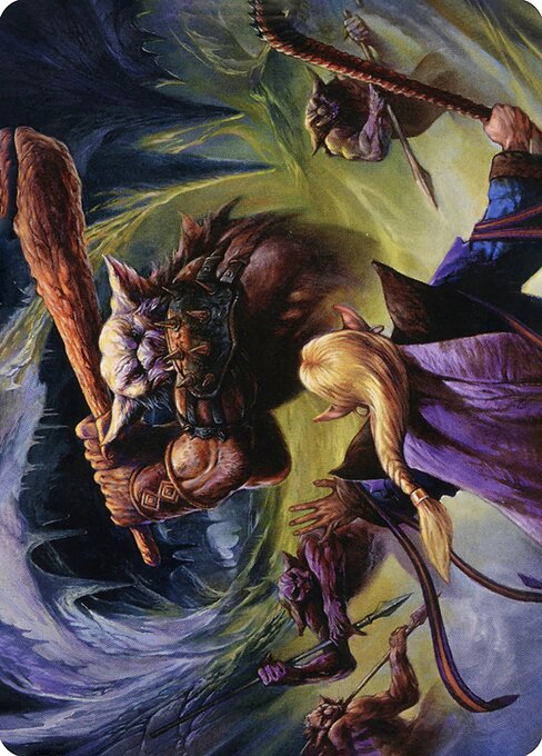 Den of the Bugbear Art Card