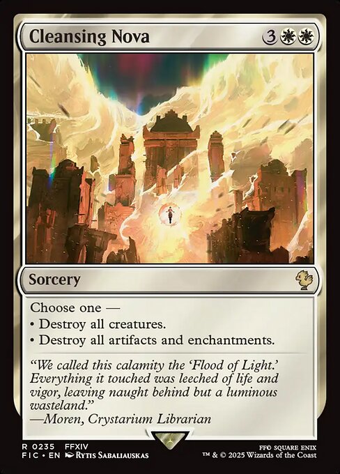 Cleansing Nova