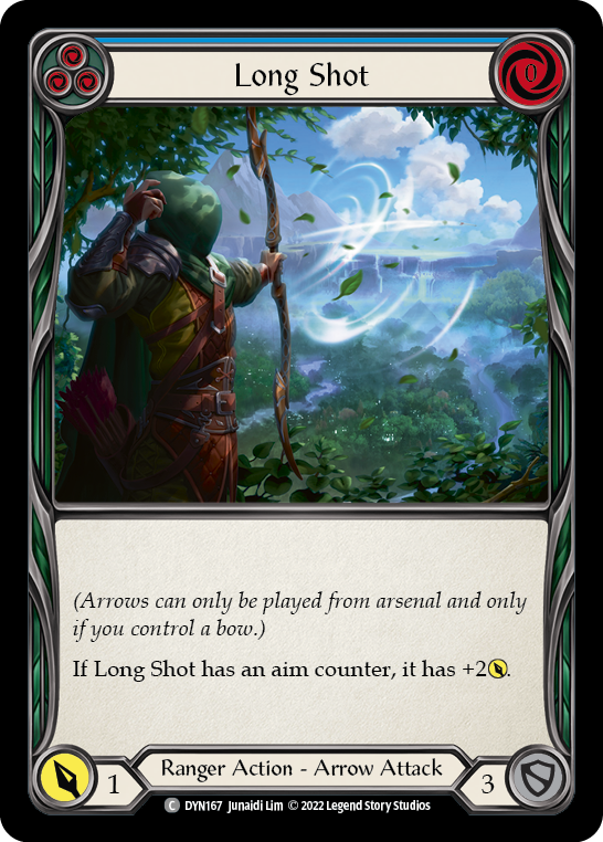 Long Shot (Blue)