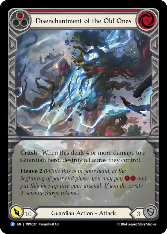 Disenchantment of the Old Ones (Red)