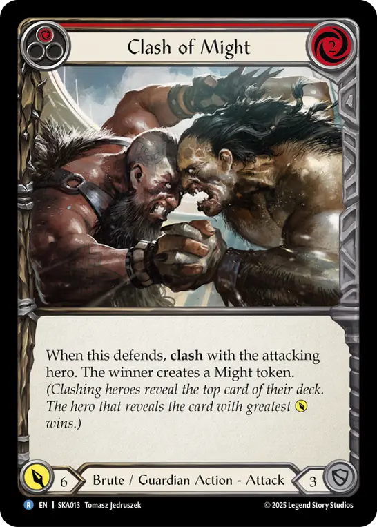Clash of Might (Red)