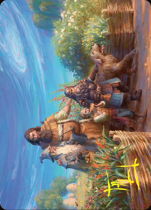 Beorn's Hospitality Art Card