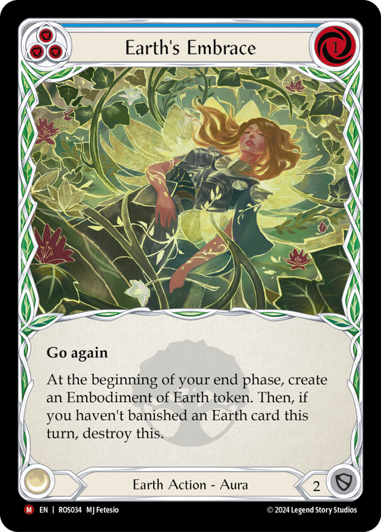 Earth's Embrace (Blue)