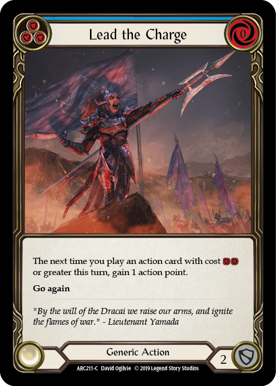 Lead the Charge (Blue)