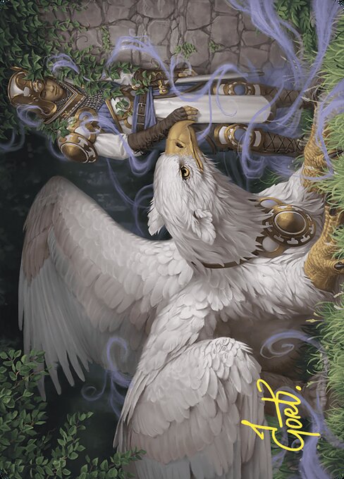 Dutiful Griffin Art Card