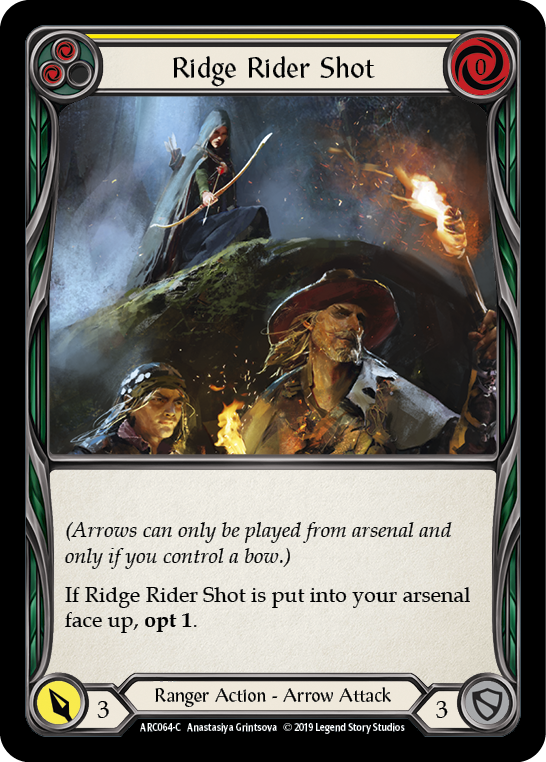 Ridge Rider Shot (Yellow)