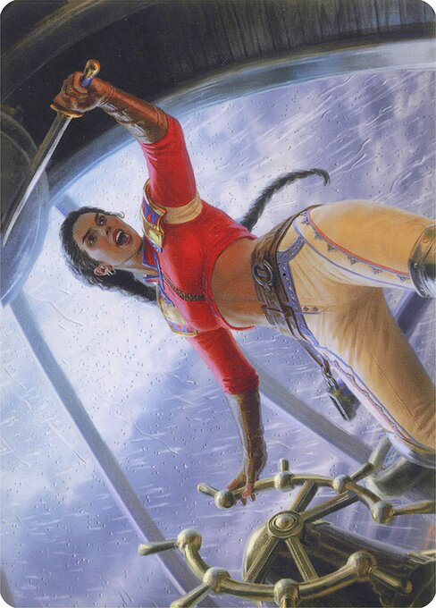 Sisay, Weatherlight Captain Art Card