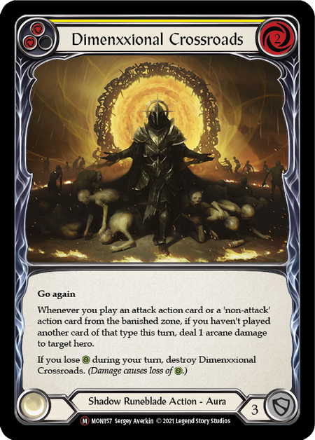 Dimenxxional Crossroads (Yellow)