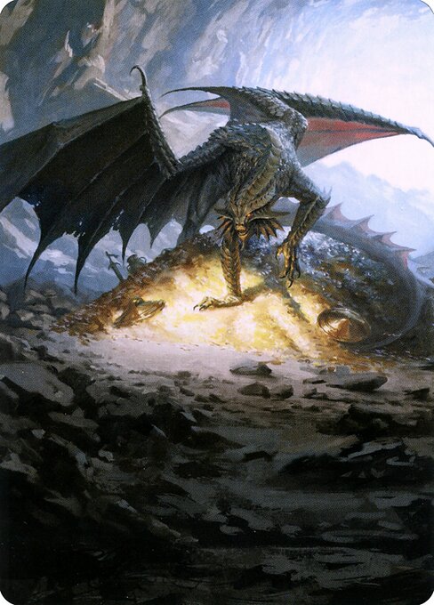 Ancient Copper Dragon Art Card