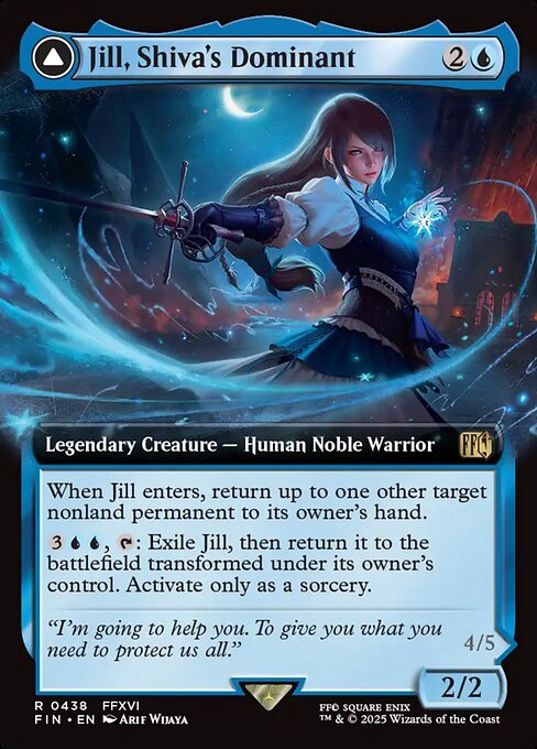 Jill, Shiva's Dominant // Shiva, Warden of Ice