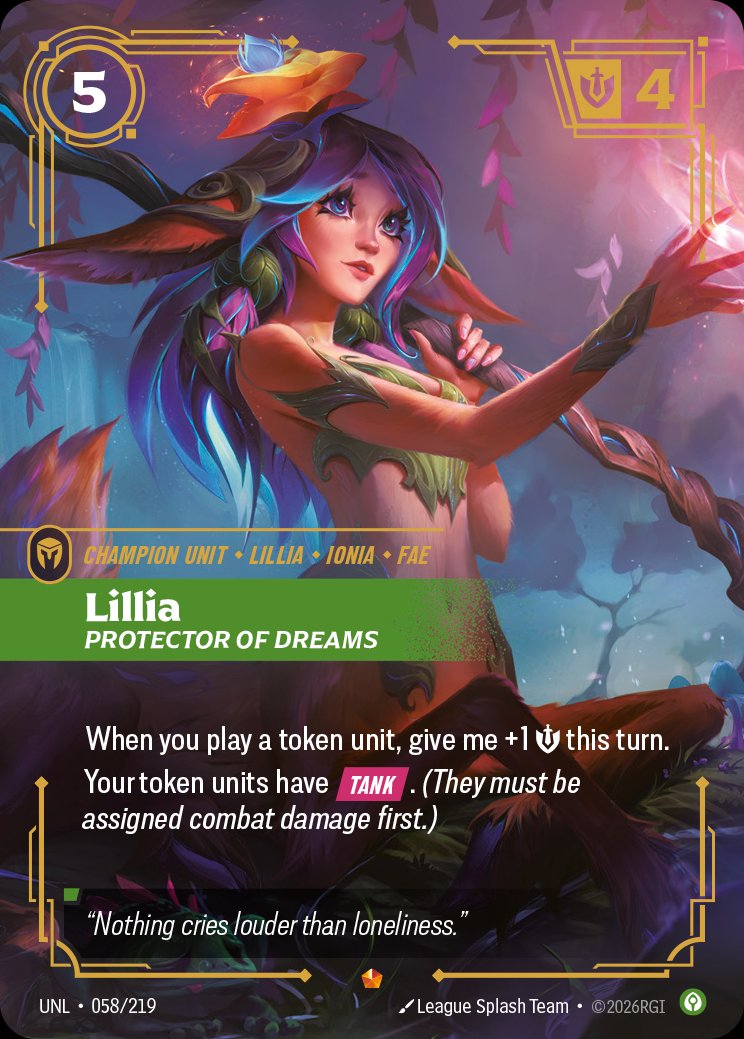 Lillia, Protector of Dreams