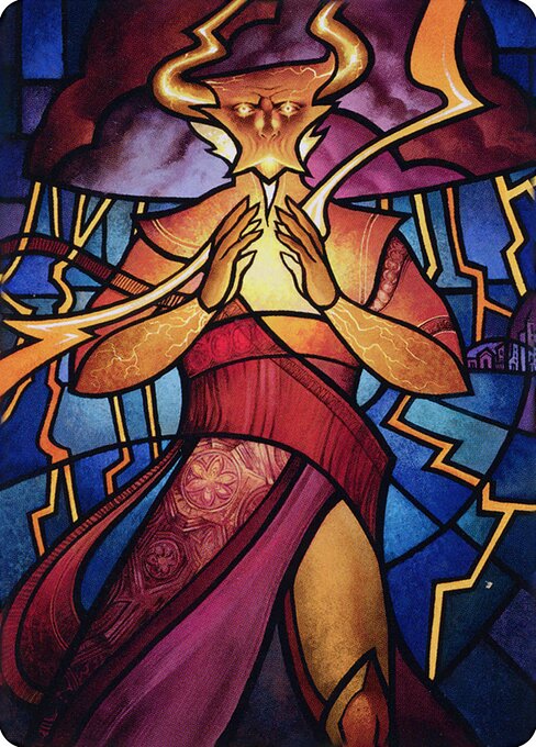 Najal, the Storm Runner Art Card