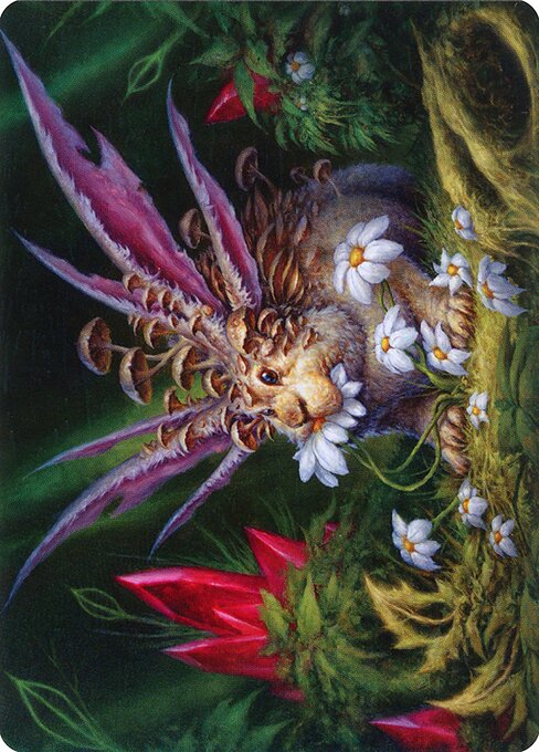 Placid Rottentail Art Card
