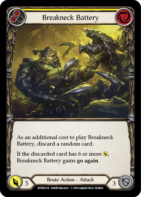 Breakneck Battery (Yellow)