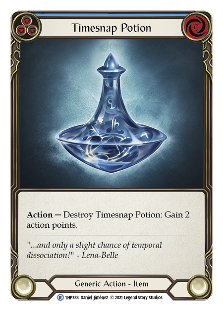 Timesnap Potion (Blue)