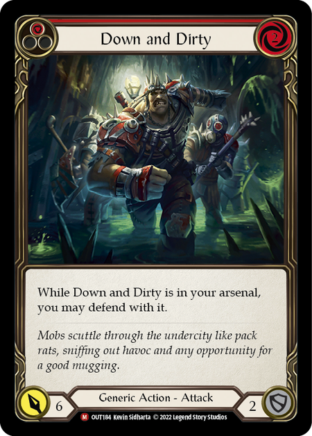 Down and Dirty (Red)