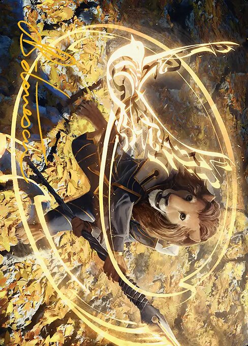 Eager Glyphmage Art Card