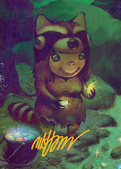 Glister Bairn Art Card
