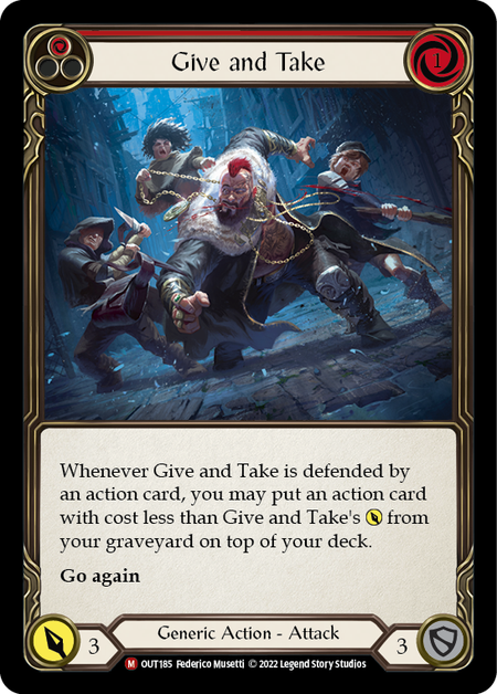 Give and Take (Red)