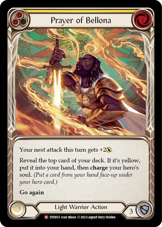Prayer of Bellona (Yellow)