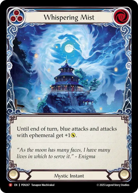 Whispering Mist (Blue)